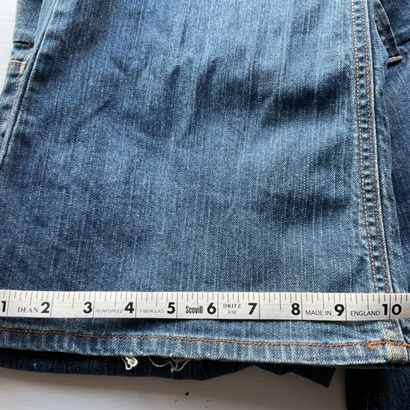 Vintage Old Navy, Wide Leg, Bell Bottom Trouser Jeans, SZ 4 Long - Picture 7 of 7